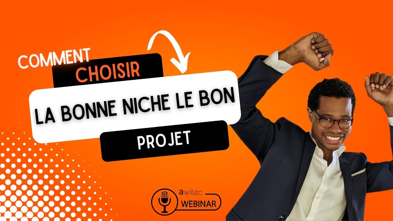 Choisir la bonne niche, le bon projet